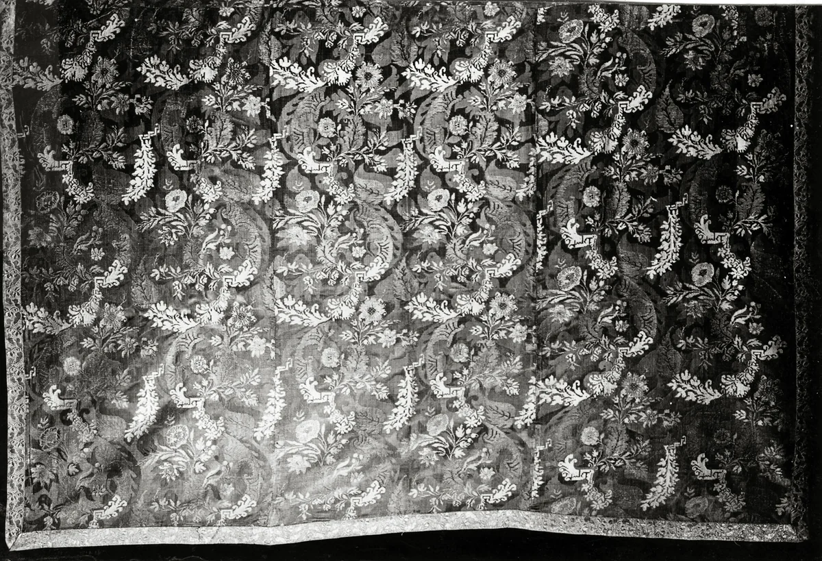 Panel by France, textile, 1701-1722