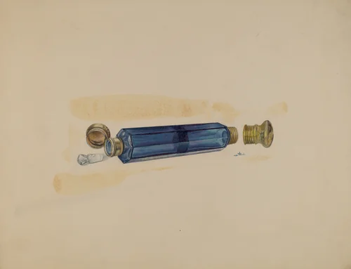 Perfume Bottle by Ralph Atkinson, index of american design, 1938