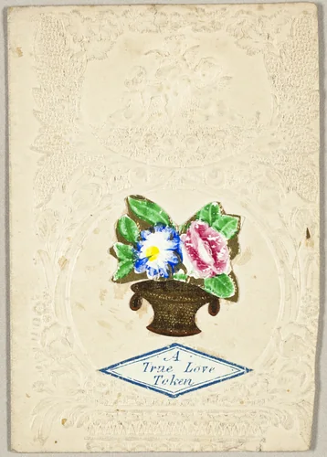 True Love Token (Valentine) by John Windsor, other, 1850-1859