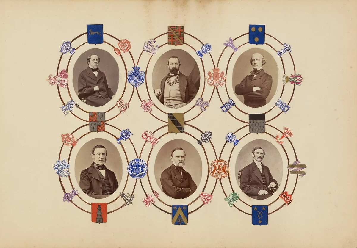 The Madame B Album by Marie-Blanche Hennelle Fournier, photograph, 1870-1879