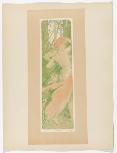 Revival (Renouveau) from L'Estampe moderne, no. 2 by Émile Berchmans, print, 1897