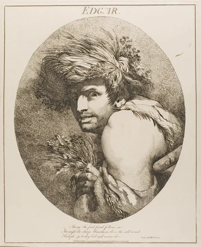 Edgar by John Hamilton Mortimer, print, 1809