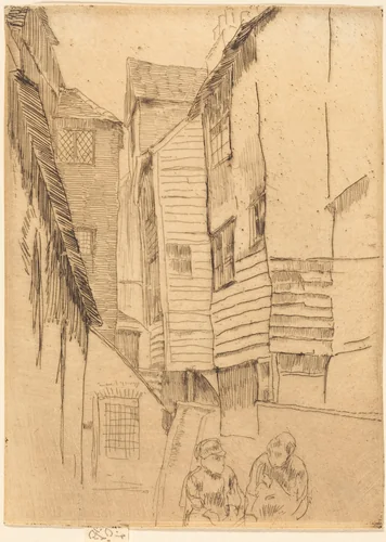 Little Smithfield by James McNeill Whistler, print, 1877