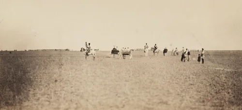 Untitled from the portfolio Souvenirs du Camp de Chalons by Gustave Le Gray, photograph, 1857