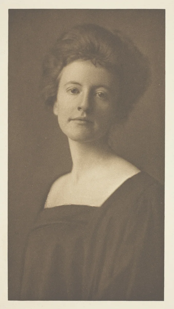 Beatrice, No. 14 from the portfolio "American Pictorial Photography, Series I" (1899) by Mathilde Weil, print, 1892-1902