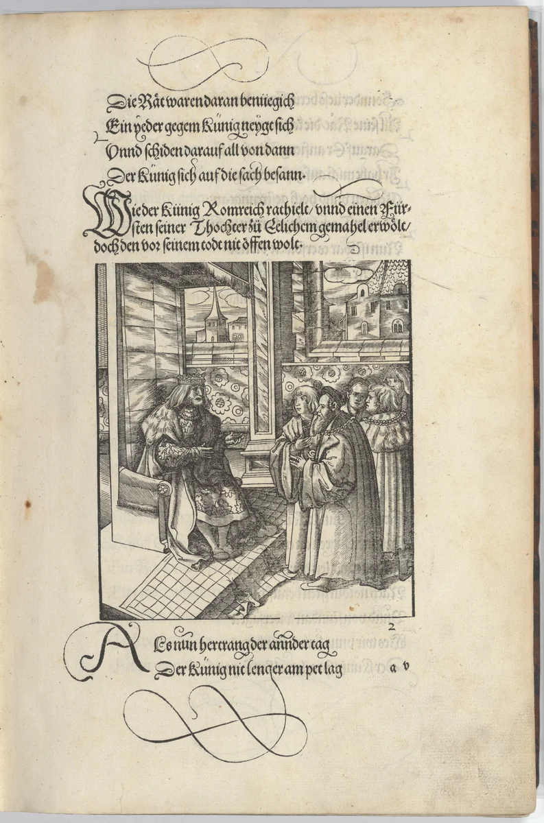 [Der Theuerdank]. Die geverlicheiten und eines teils der geschichten des loblichen streitbaren vnd hochberumbten helds vnd Ritters Tewrdannckhs by Melchior Pfintzing, book, 1519