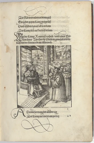 [Der Theuerdank]. Die geverlicheiten und eines teils der geschichten des loblichen streitbaren vnd hochberumbten helds vnd Ritters Tewrdannckhs by Melchior Pfintzing, book, 1519