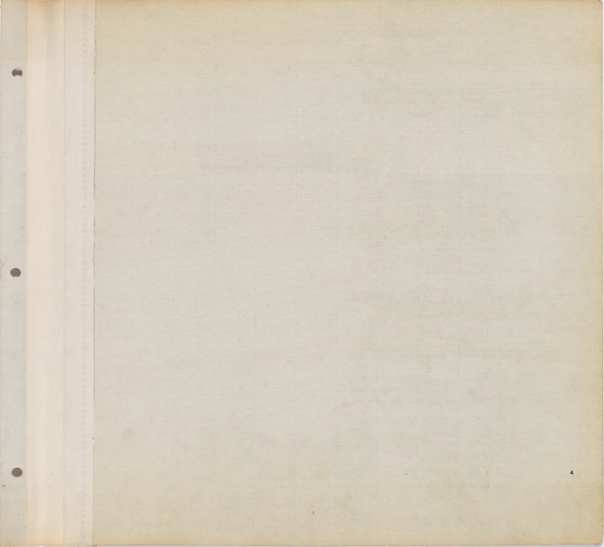 Text page with illustration numbers by Robert Frank, print, 1952