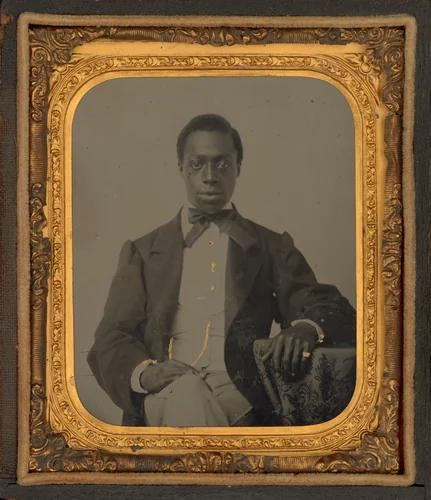 Portrait of a Man by American 19th Century, photograph, 1855-1865