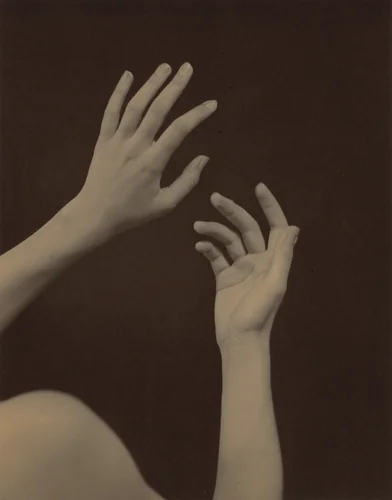 Georgia O'Keeffe—Hands by Alfred Stieglitz, photograph, 1919-1920