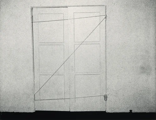 The Hollywood Suites (Bound Doors) #2 by Steve Kahn, photograph, 1976