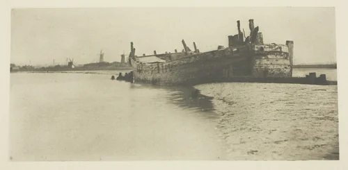 The old Ship by Peter Henry Emerson, photograph, 1887