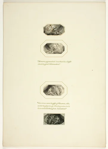 Plate from Telemachus by Thomas Stothard, print, 1793-1803