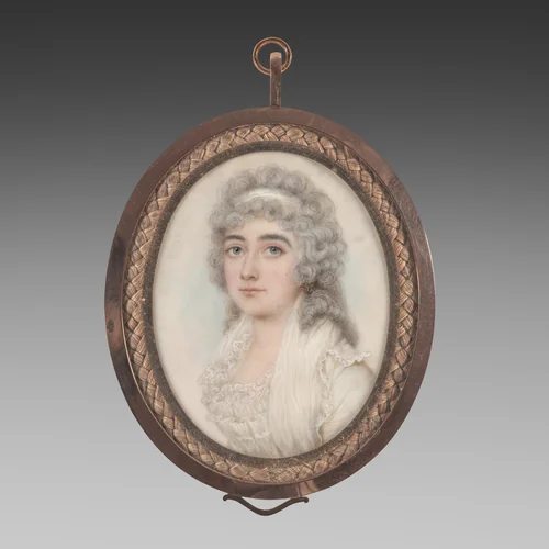 Portrait of a Woman by Nathaniel Plimer, painting, 1790-1799
