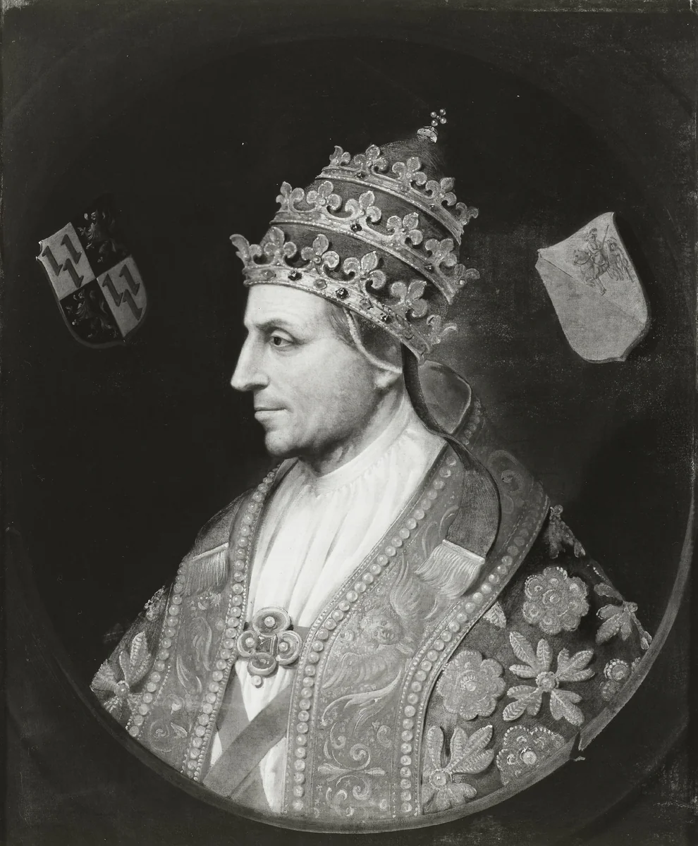 Pope Adrian VI by anonymous, painting, 1520-1599