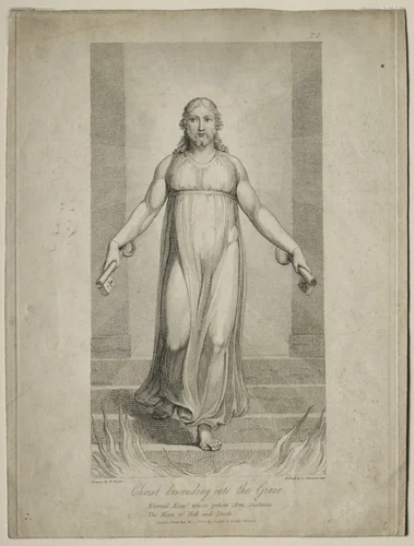 Christ Descending into the Grave by Luigi Schiavonetti, print, 1803-1813