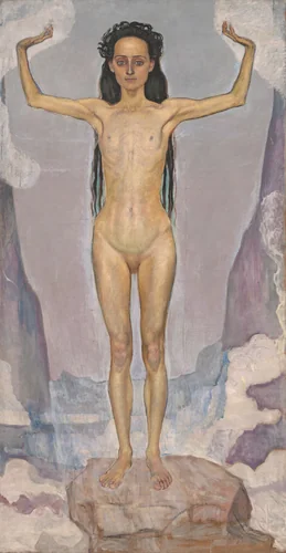 Day (Truth) by Ferdinand Hodler, painting, 1896-1898