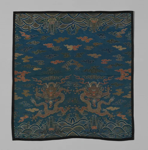 Fragment by Manchu China, textile, 1700-1750