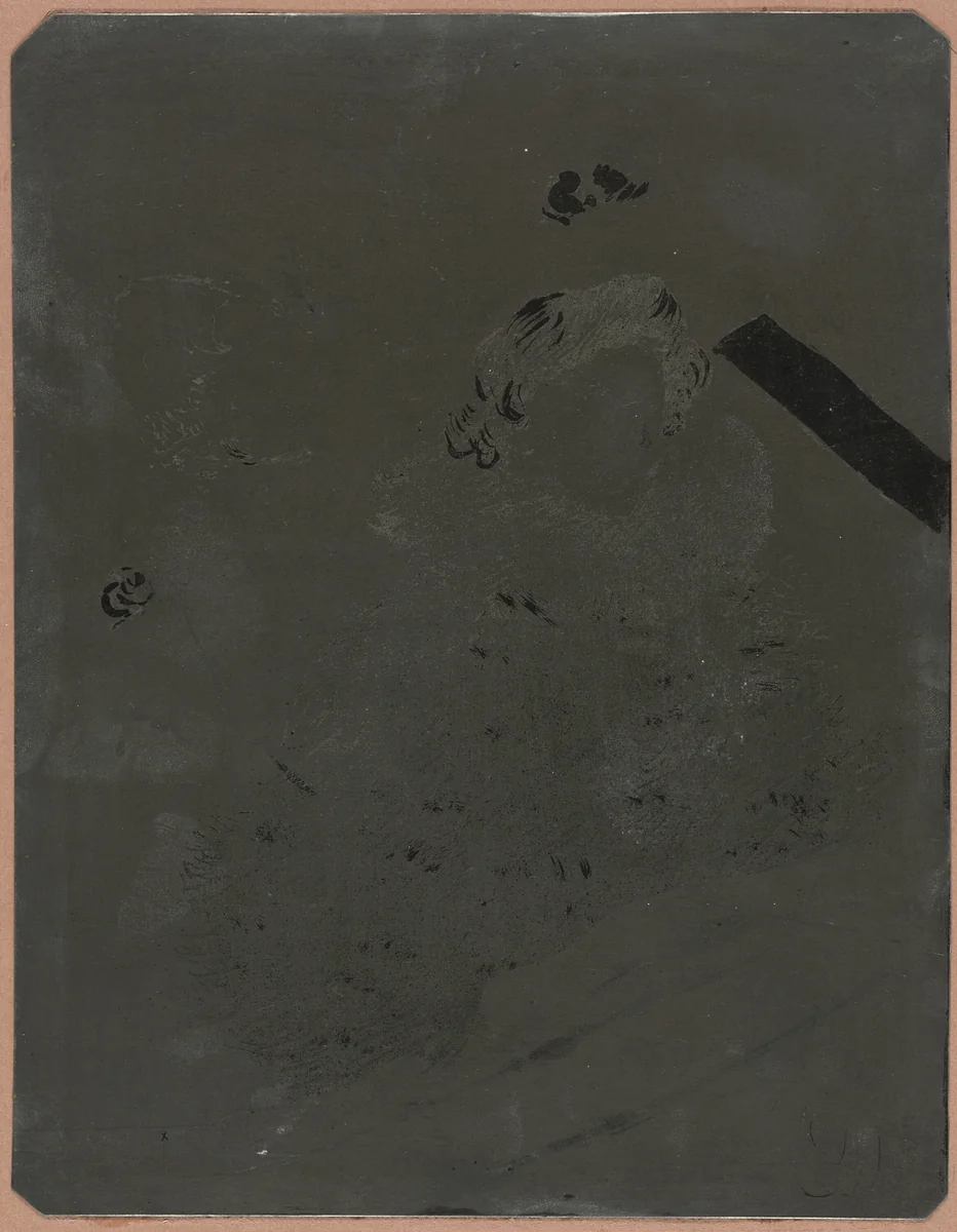 At the Concert by Henri de Toulouse-Lautrec, print, 1896