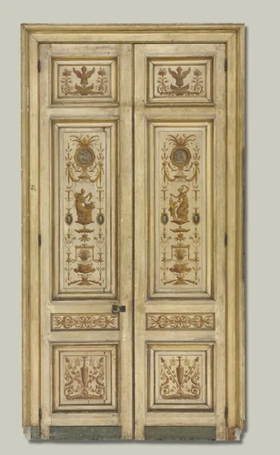 Double-Leaf Doors by Pierre Rousseau, painting, 1790-1799