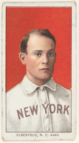Elberfeld, New York, American League, from the White Border series (T206) for the American Tobacco Company by American Tobacco Company, print, 1909-1911