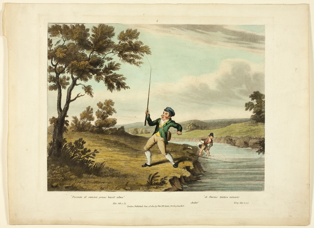 The Finest Perch is Not for Me by Charles Turner, print, 1825