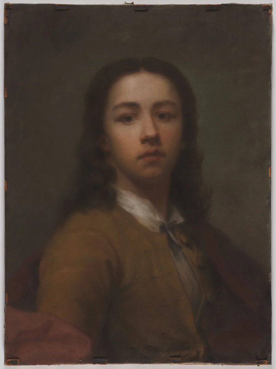 Self-Portrait by Anton Raphael Mengs, drawing, 1740-1779