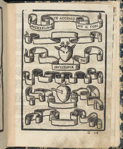 Essempio di recammi, page 19 (recto) by Giovanni Antonio Tagliente, book, 1530