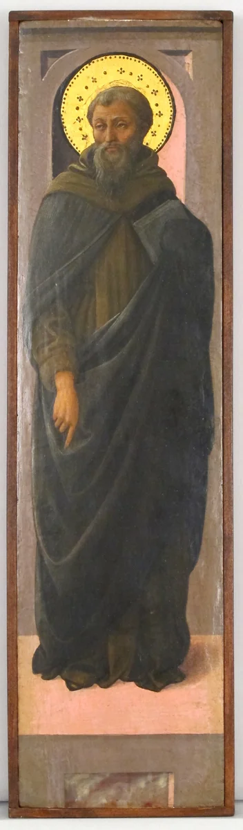 Male Saint by Fra Filippo Lippi, painting, 1444-1472