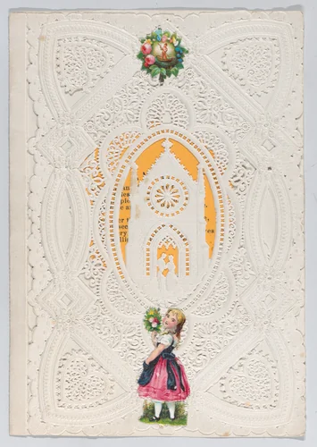 Valentine by anonymous, other, 1845-1875