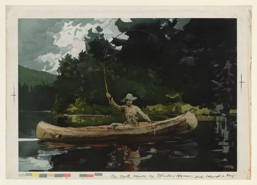 The North Woods by Winslow Homer, print, 1896