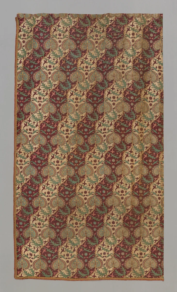 Panel by Augustus Welby Northmore Pugin, textile, 1849-1851