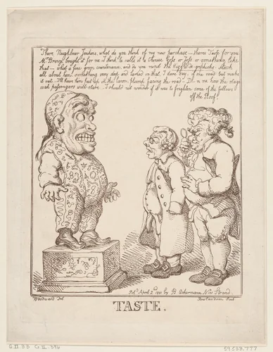 Taste by Thomas Rowlandson, print, 1801