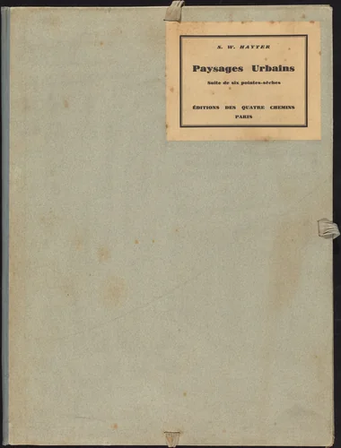 Paysages urbains (Cityscapes) by Stanley William Hayter, portfolio, 1930