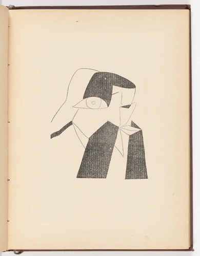 Plate (page 57) from Futuristy. Pervyi zhurnal' russkikh' futuristov' (Futurists: First Journal of the Russian Futurists) no. 1-2 by Vladimir Burliuk, illustrated book, 1914