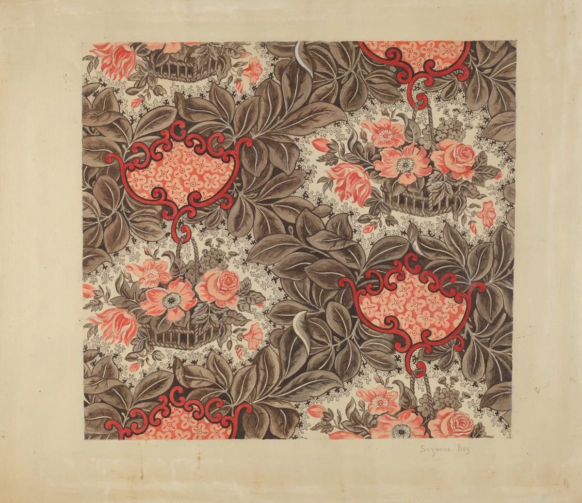 Chintz by Suzanne Roy, index of american design, 1936