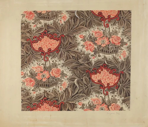 Chintz by Suzanne Roy, index of american design, 1936