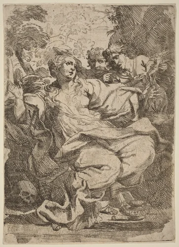 Magdalen by Italian 17th Century, print, 1600-1699