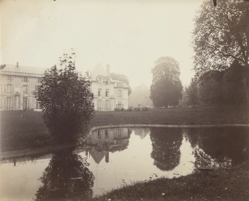 Château. La Malmaison by Eugène Atget, photograph, 1919