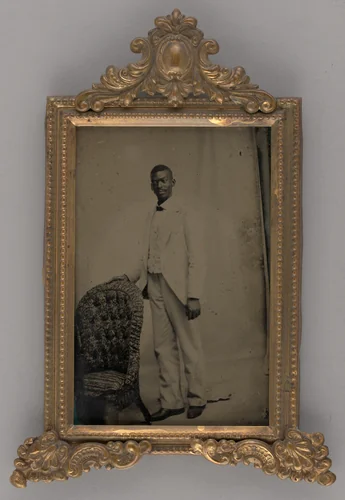 Untitled (Portrait of a Standing Man) by Unknown maker, other, 1875