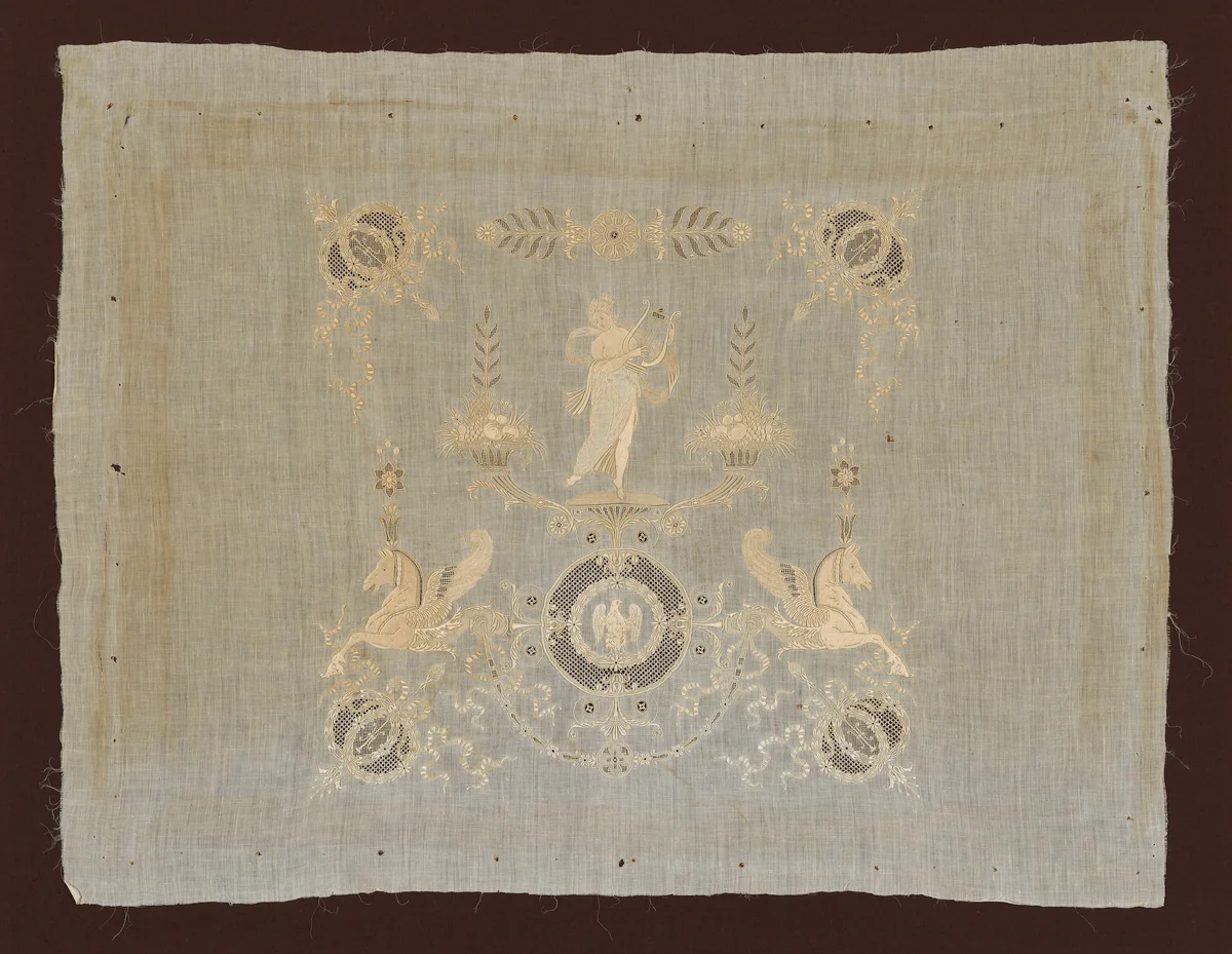 Panel by Charles Percier
Pierre François Leonard Fontaine, textile, 1804-1815