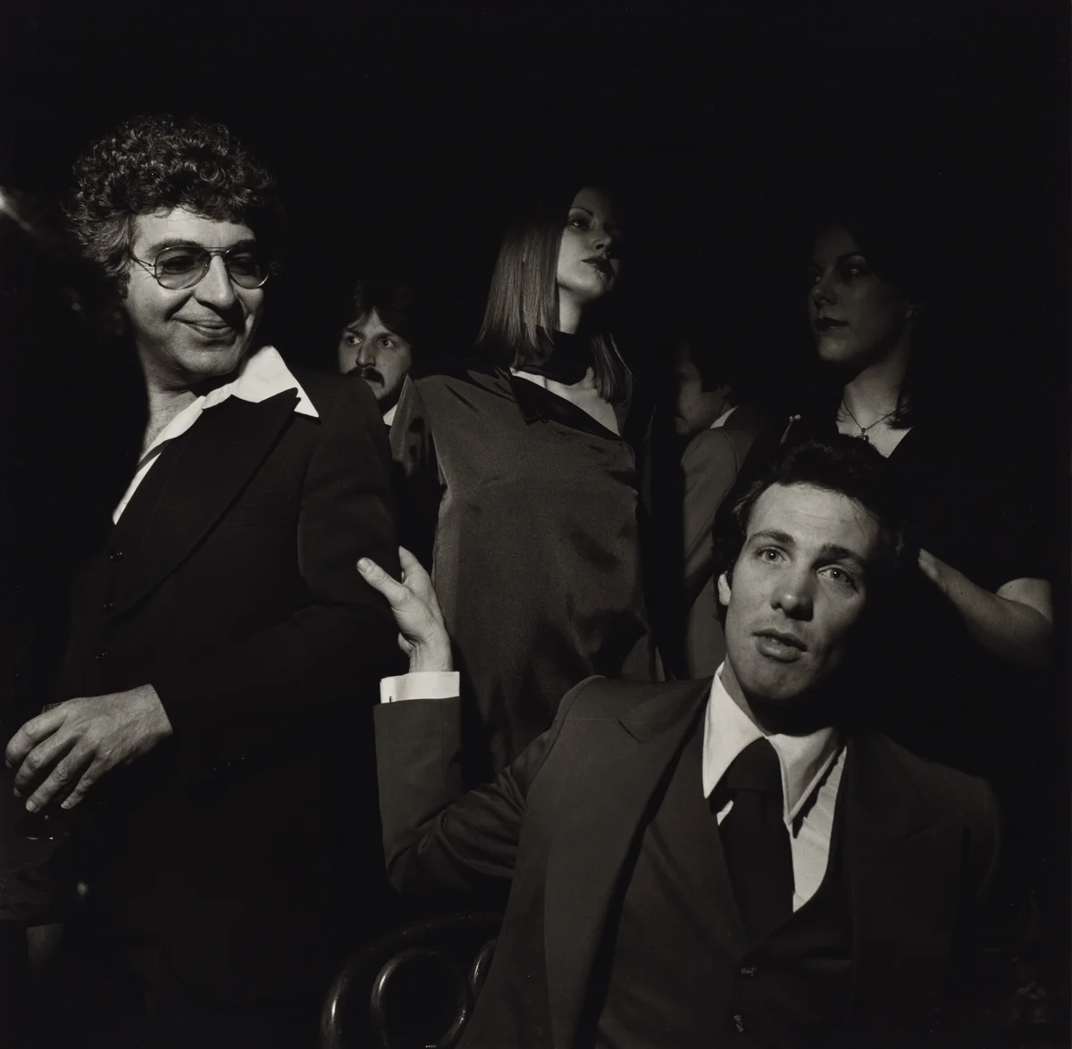Club Cornich, New York City by Larry Fink, photograph, 1977