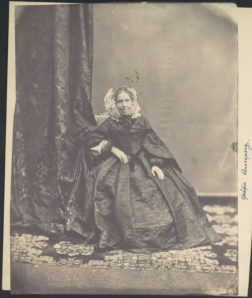 Gröfin Auersperg by Franz Antoine, photograph, 1850-1869