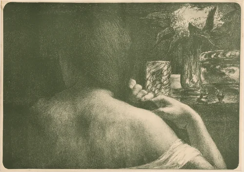 La Chevelure by Jules Léon Flandrin, book, 1899