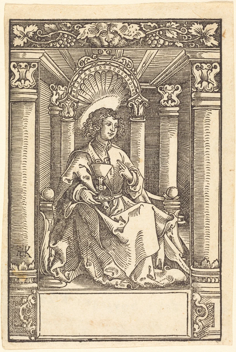Saint John by Hans Springinklee, print, 1518