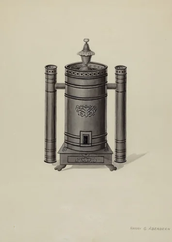 Stove by Harry Aberdeen, index of american design, 1937