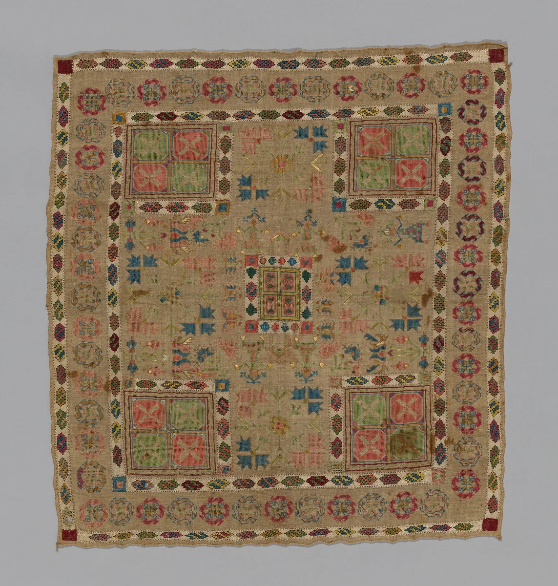 Cover by Turkey or Greece, textile, 1701-1900
