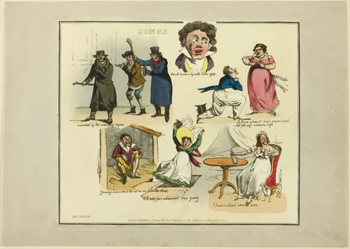 Plate from Illustrations to Popular Songs by Henry Alken, print, 1822