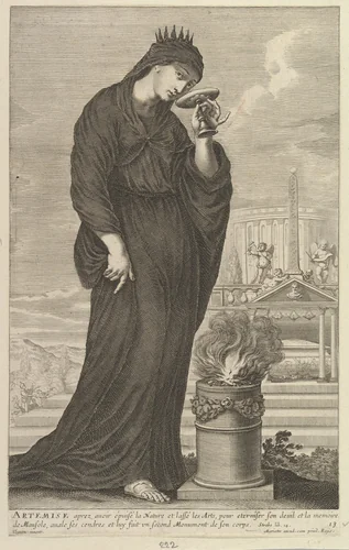 Artémise by Gilles Rousselet, print, 1647