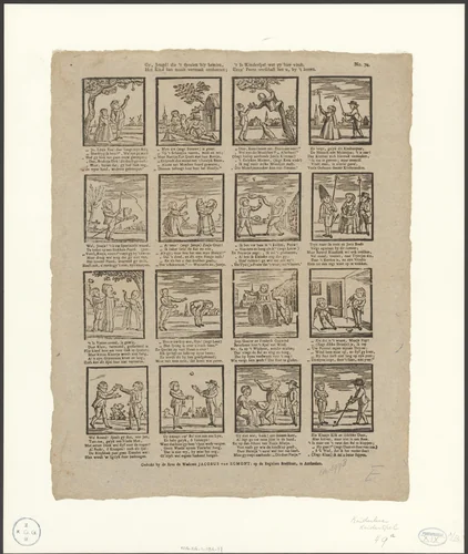 Kinderspellen by anonymous, print, 1761-1800